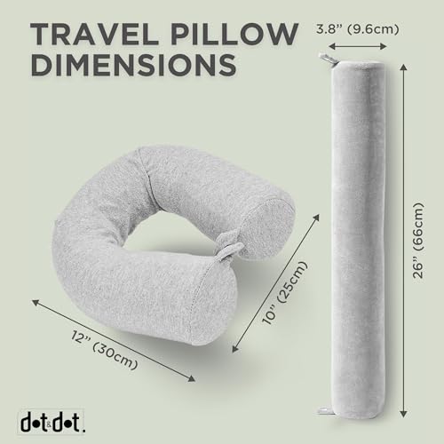 Twist Memory Foam Travel Pillow 2