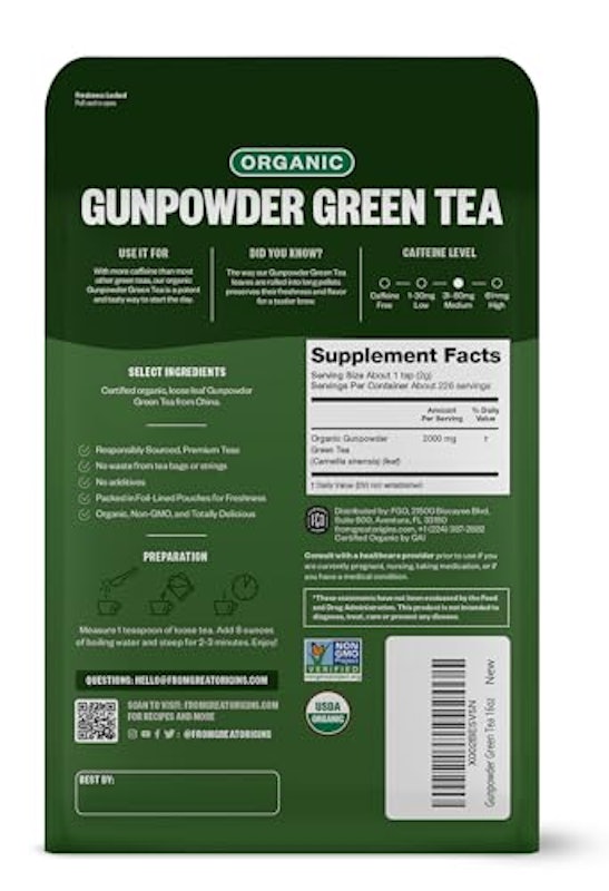 Gunpowder Loose Green Tea 2