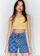 Princess Polly Corey Checker Board Lounge Denim Shorts 1
