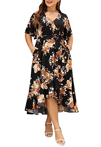 Floral Wrap Dress 1