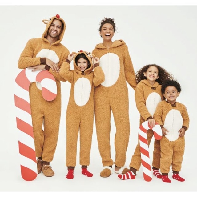 Matching Family Rudolph Union Suit