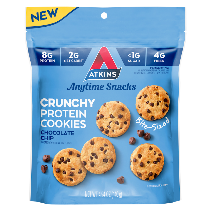 Chocolate Chip Bite-Sized Crunchy Protein Cookies 1