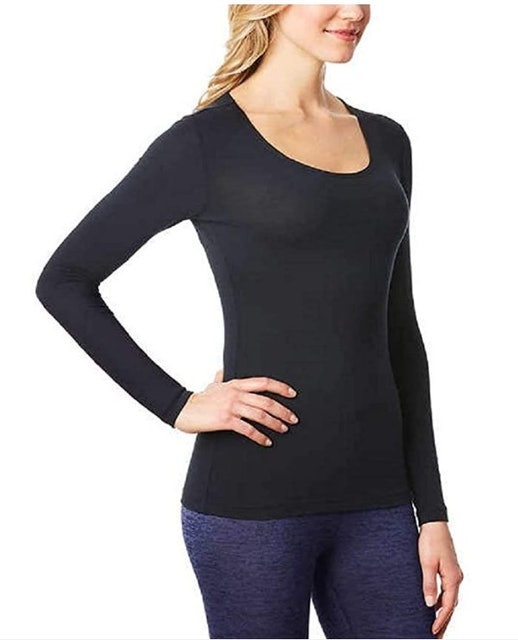 Heat Scoop Neck Thermal Top 1