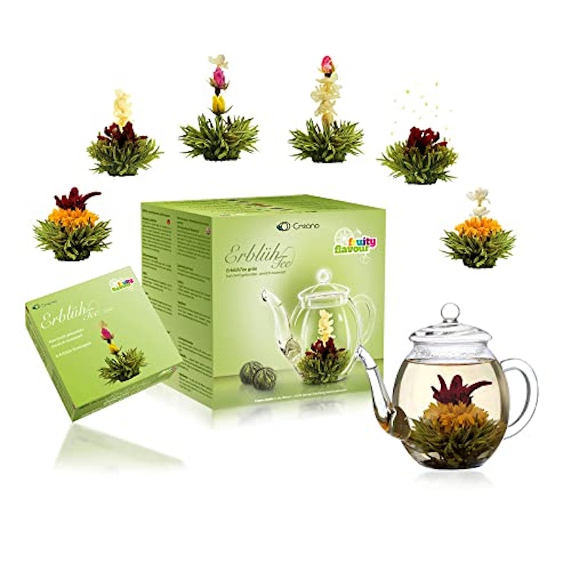 Blooming Tea Gift Set with Glass Teapot 1