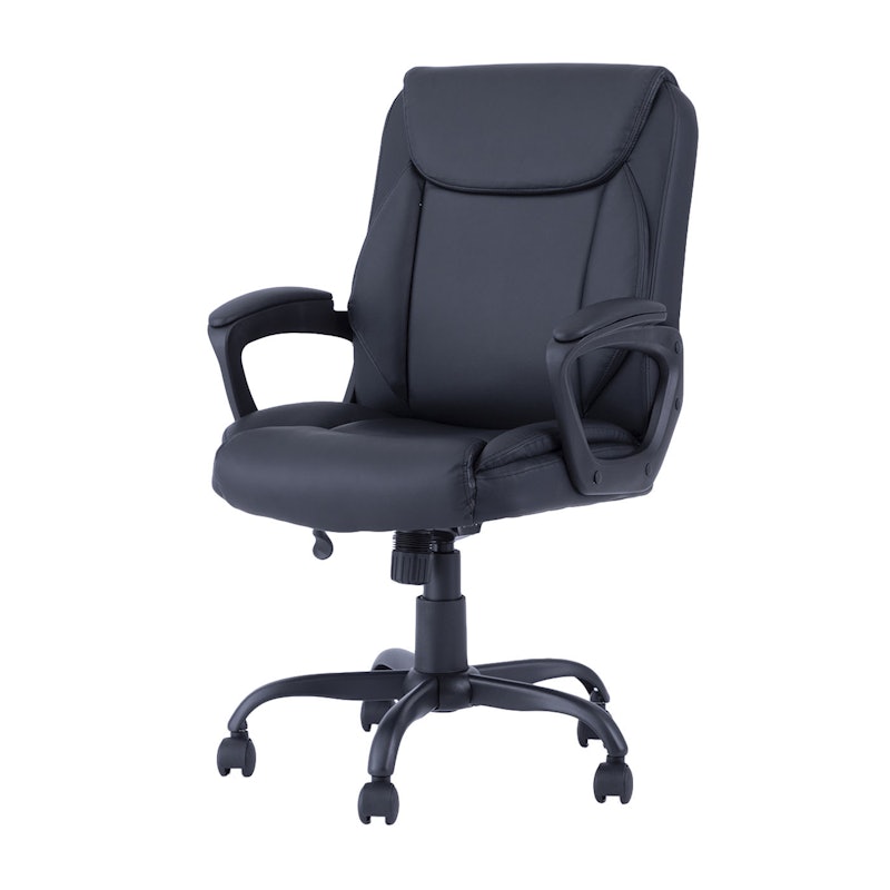 Classic Puresoft Padded Mid-Back Office Computer Desk Chair 1
