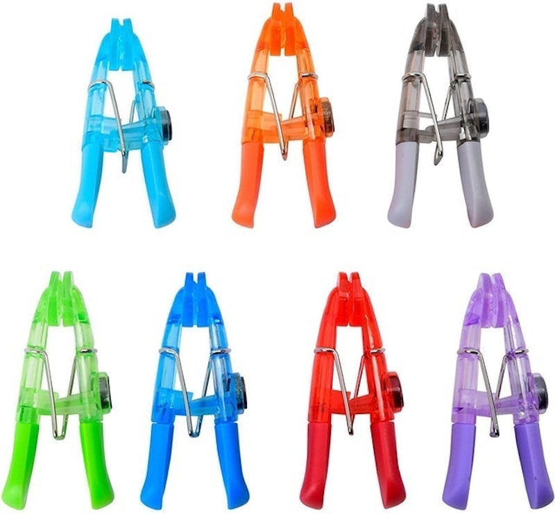 8 Pc Multi Purpose Magnetic Bag Clips Food Chip Clip Sealing Refrigerator  Magnet 