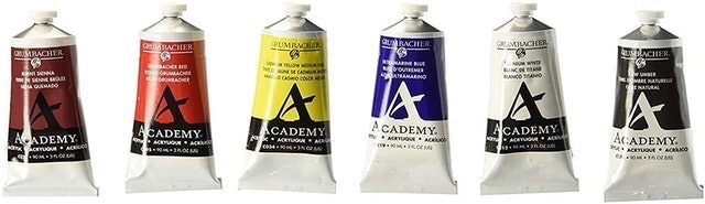 Academy Acrylics Color 6 Set 2