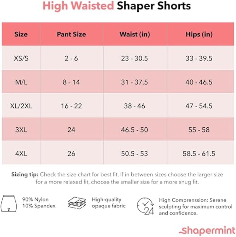 Essentials All Day Every Day High-Waisted Shaper Shorts 2
