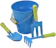 G & F Products JustForKids Kids Water Pail With Garden Tools Set 1