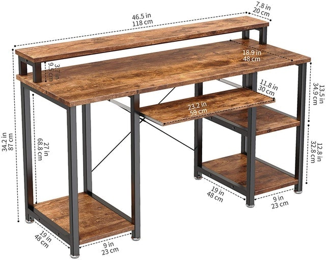 Compact Home Office Desk 2