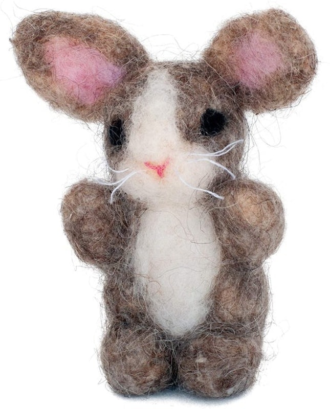 Bunny Needle Felting Kit 1
