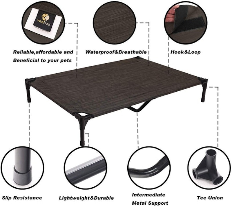 Elevated Portable Dog Bed 2