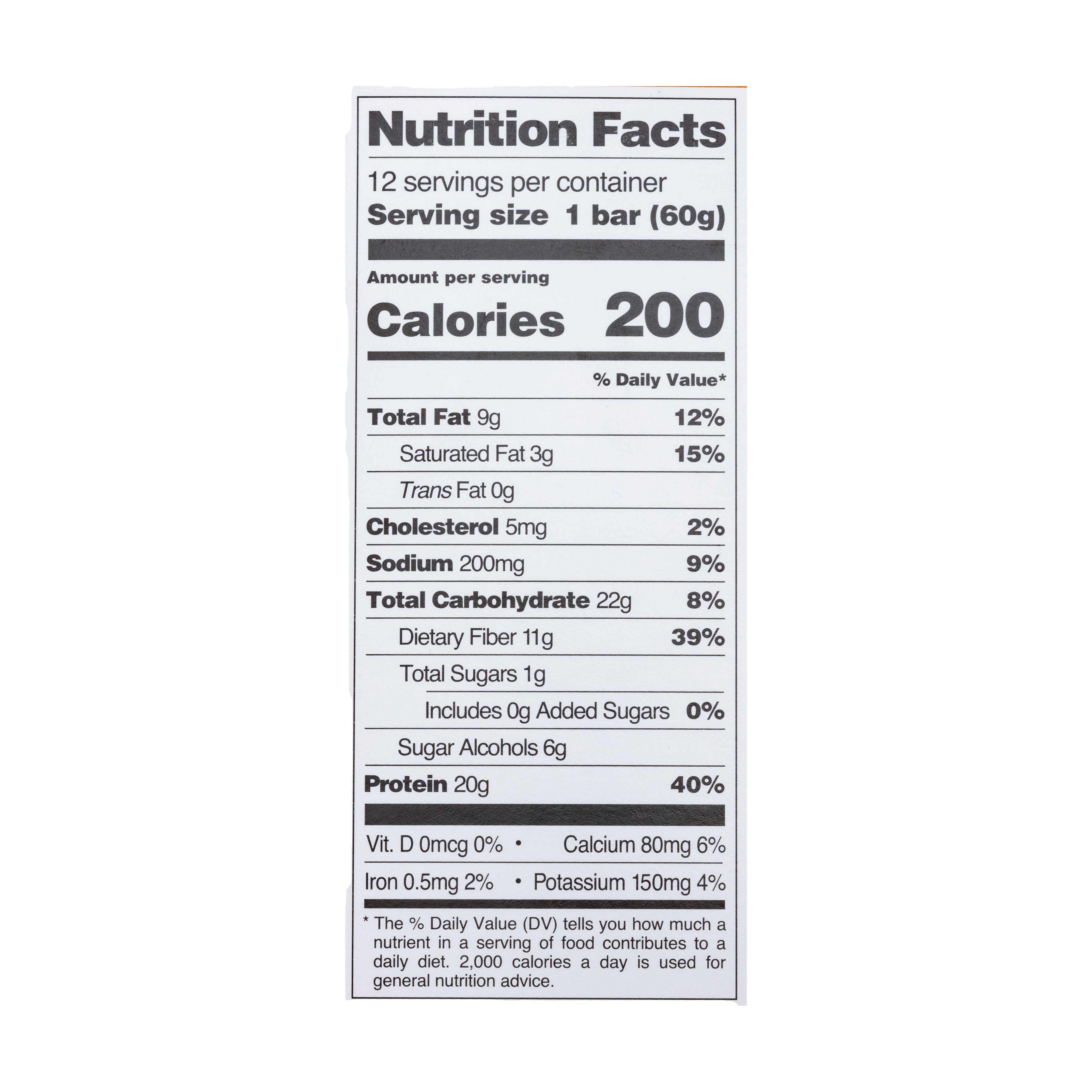 Protein Bar (Chocolate Peanut Butter) 6