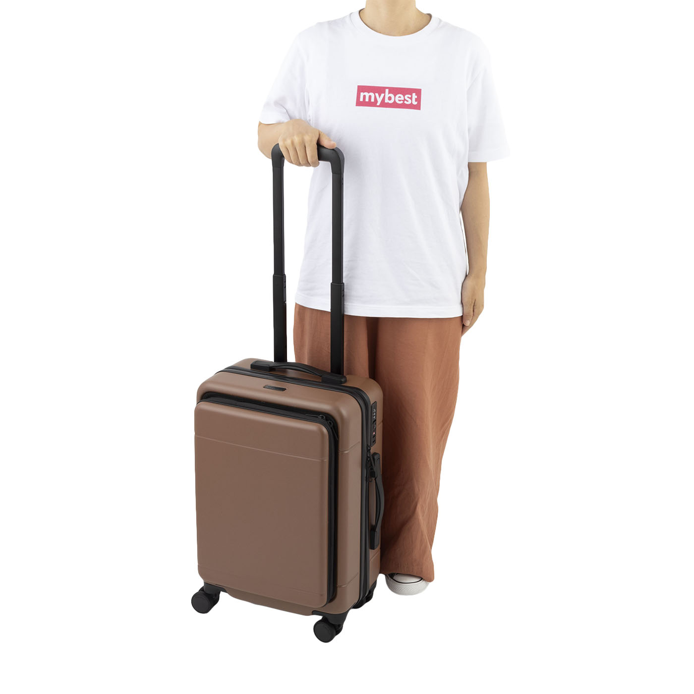 Hue Front Pocket Carry-On Luggage 9