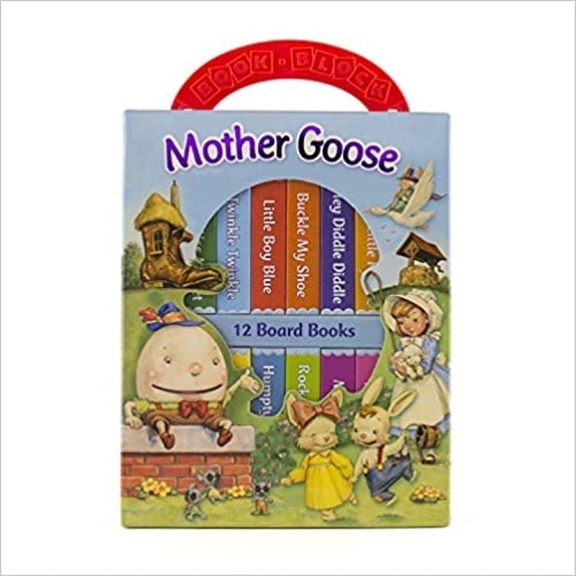 Mother Goose Deluxe Board Book Set 1