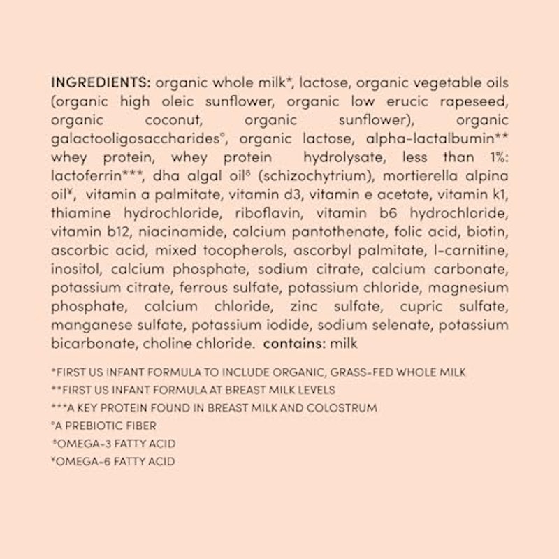 Whole Nutrition Infant Formula 2