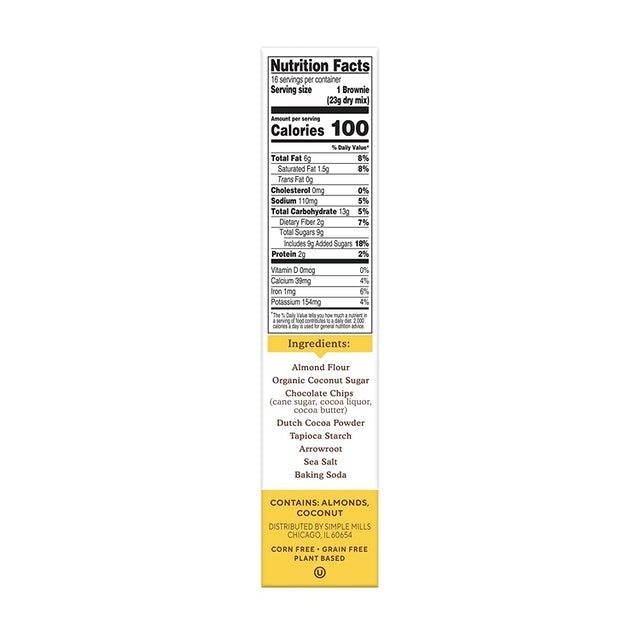 Almond Flour Brownie Baking Mix 3