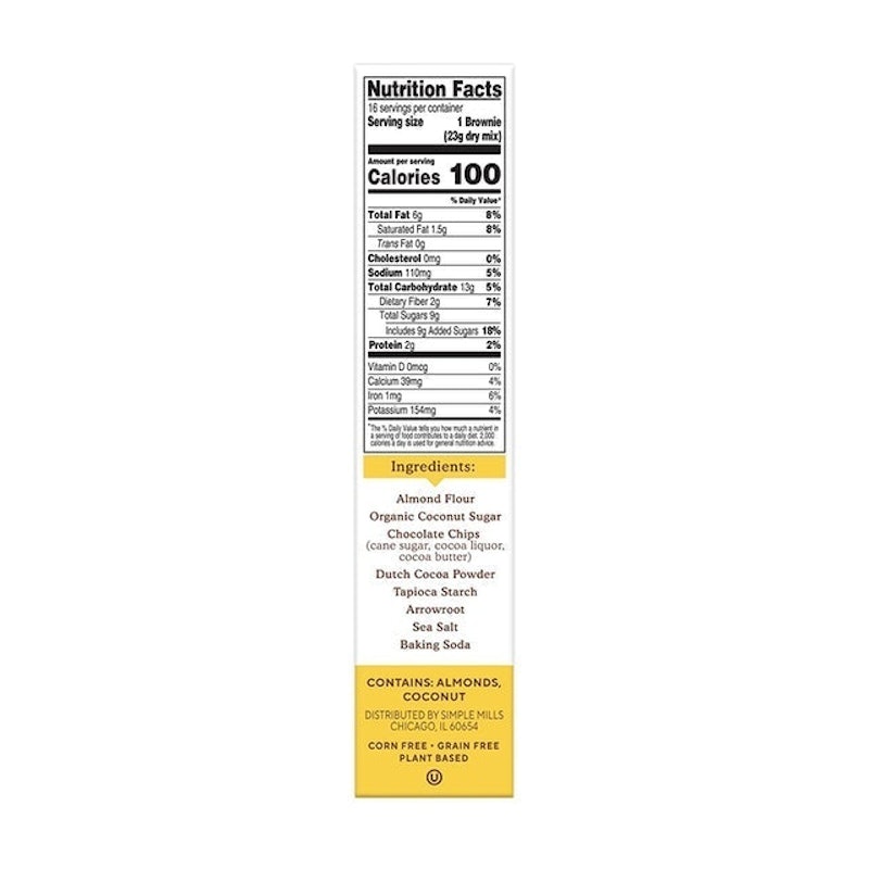Almond Flour Brownie Baking Mix 3