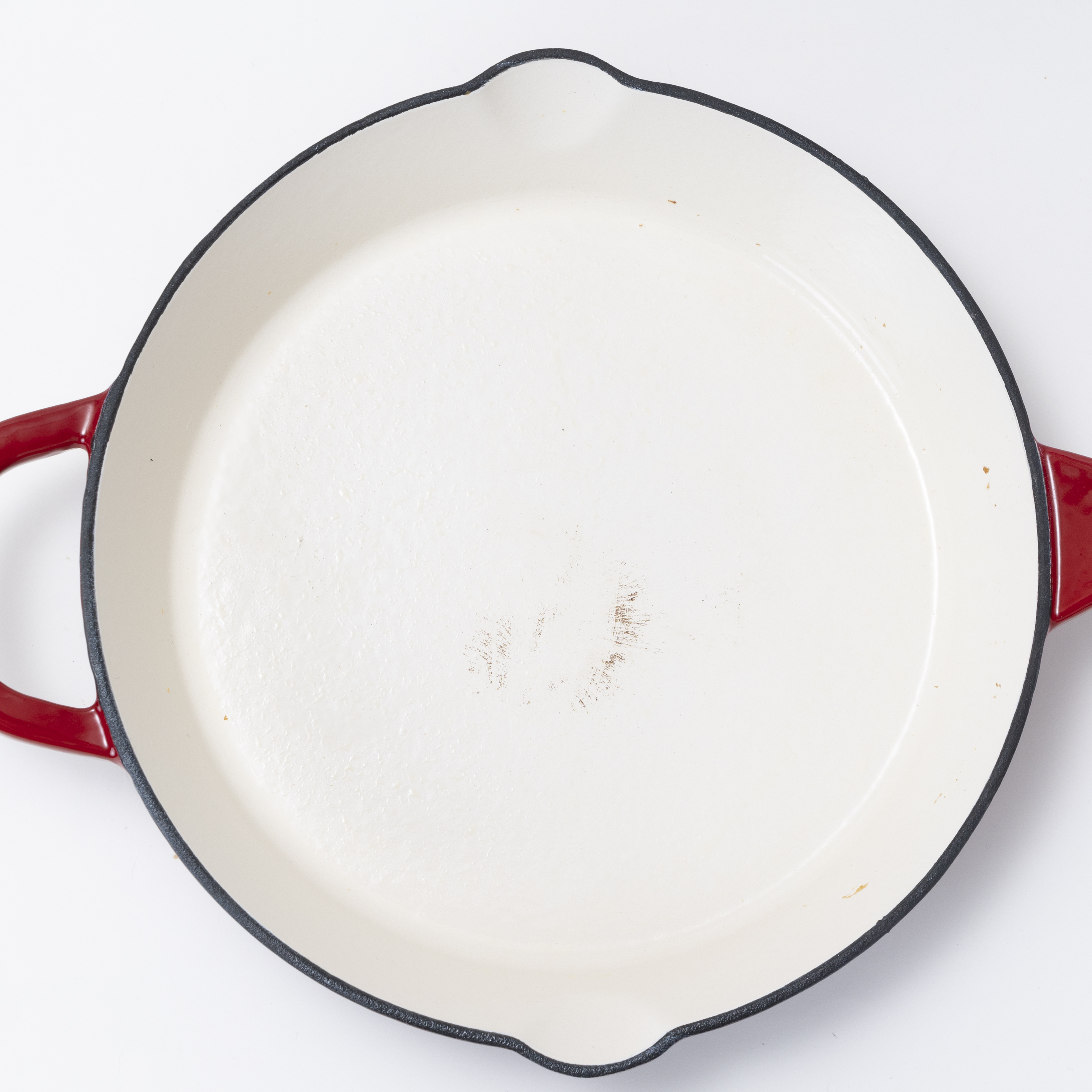 Artisan Enameled Cast Iron Round Skillet 9