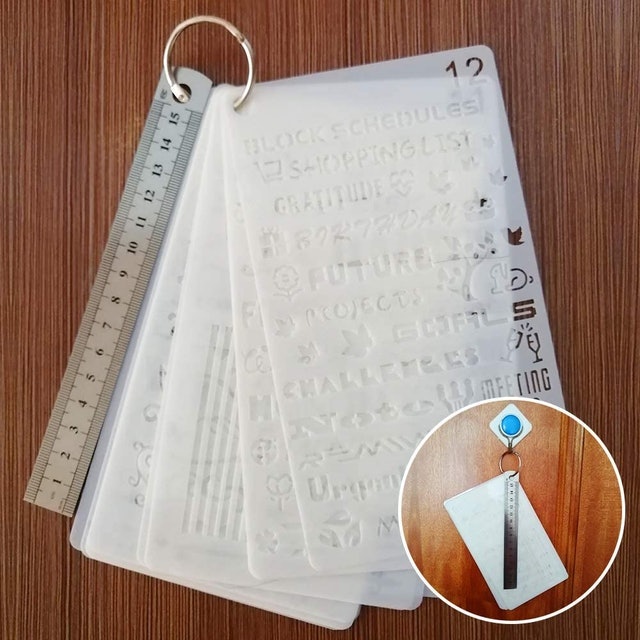 Mengcube Journal Stencils 2