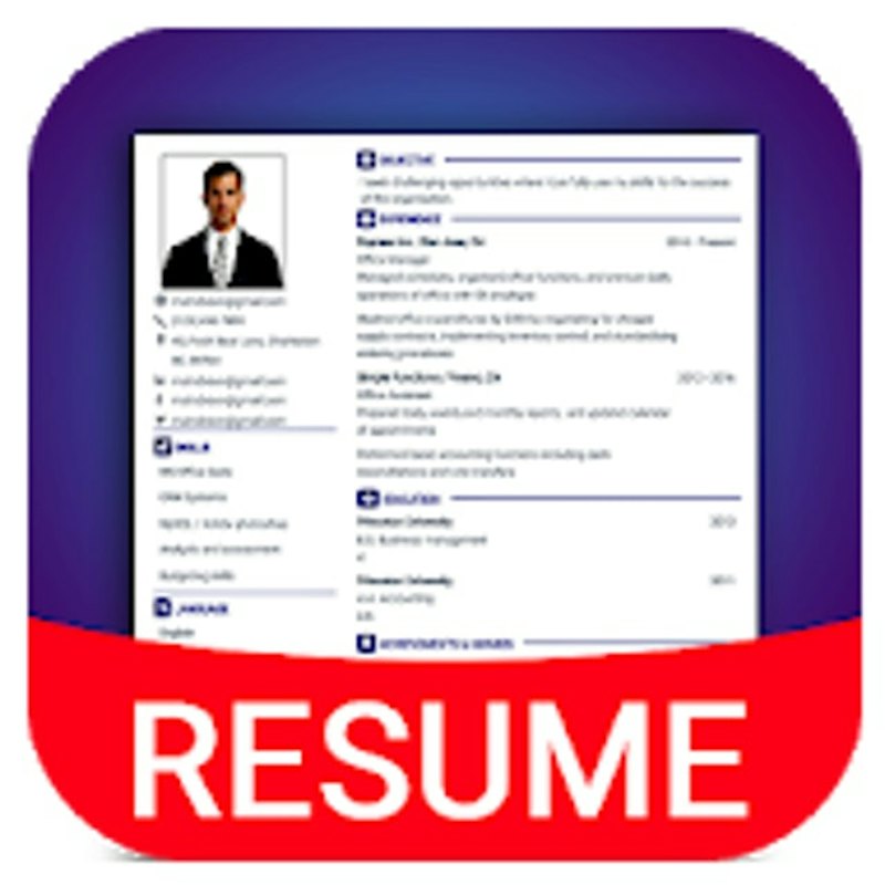 Resume Builder App Free CV Maker 1