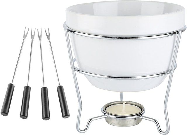 Cast Iron Fondue Set 1