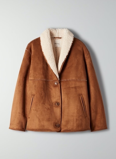 10 Best Women's Shearling Coats in 2022 (Levi's, Overland, and More) 1
