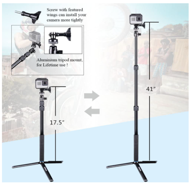 Telescoping Selfie Stick 3