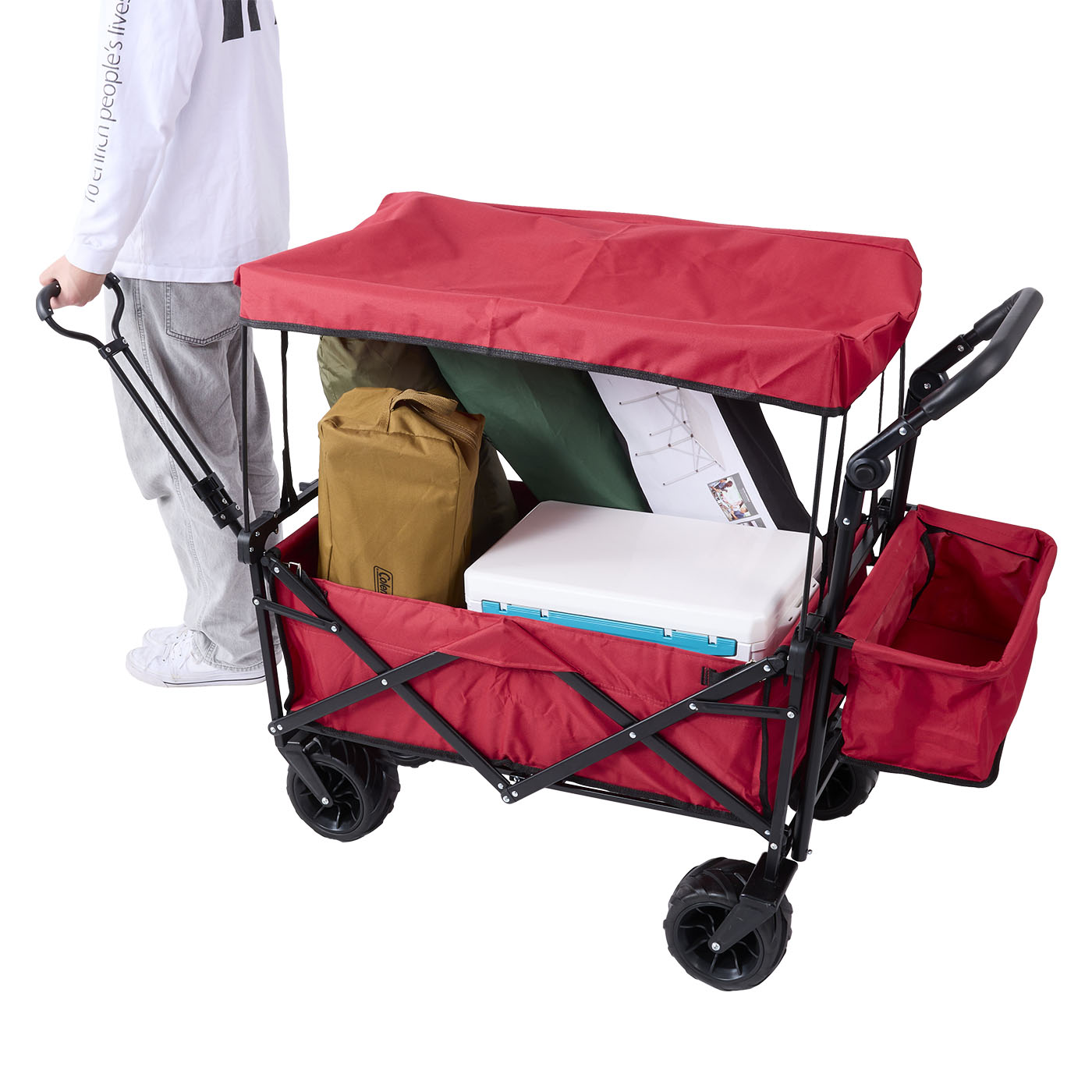Extra Large Collapsible Garden Cart 11