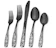 Bysta Matte Black Silverware Set 1