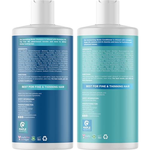 Biotin Shampoo and Conditioner Set 2