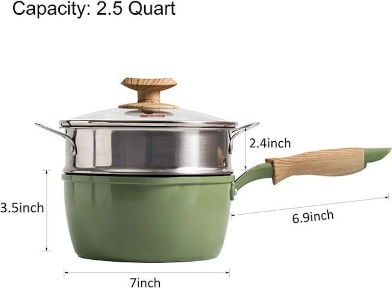 Stainless Steel Cookware, 3.0-Quart Casserole Set 2