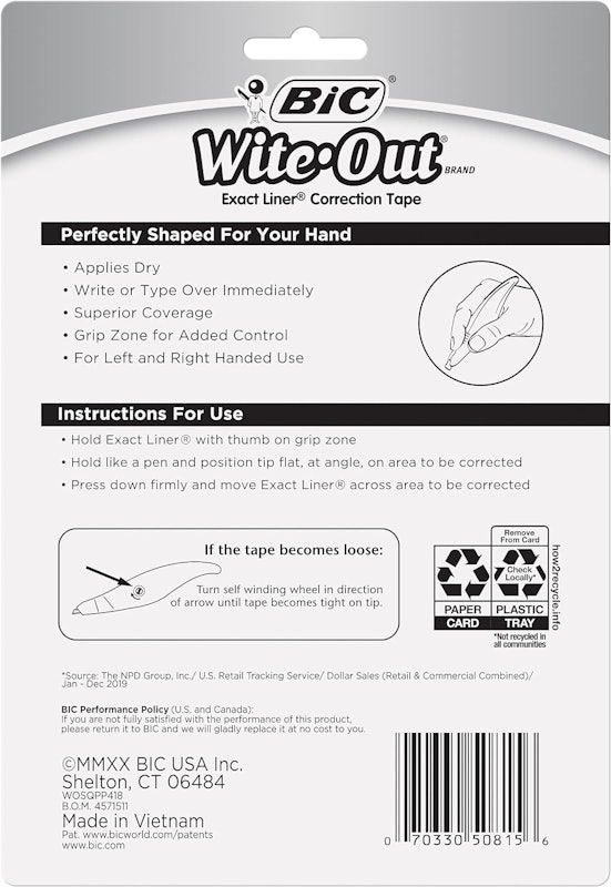 Wite-Out Exact Liner Correction Tape 2