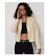 SHEIN Fringe Trim Single Button Jacket 1
