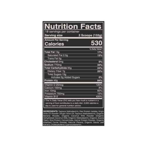Vegan Mass Gainer 2
