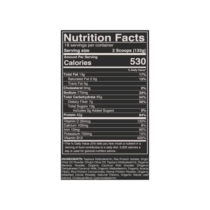 Vegan Mass Gainer 2
