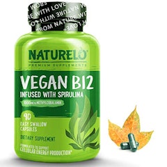 Vegan Vitamin B12 Supplement With Spirulina