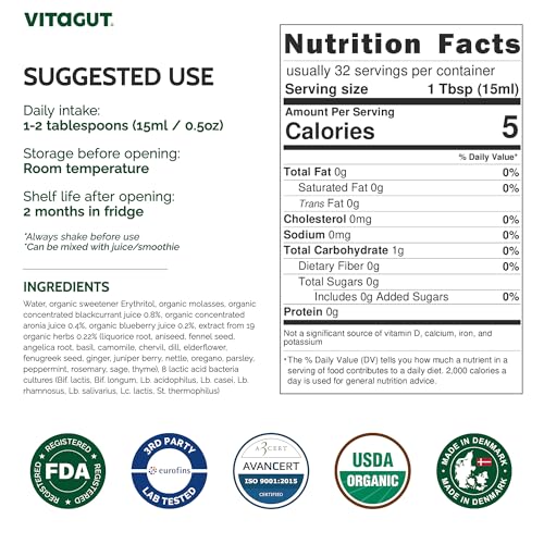 Liquid Probiotic, Prebiotics & Postbiotics 3-in-1 Organic 2