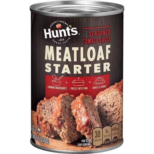 Seasoned Tomato Sauce Meatloaf Starter  1