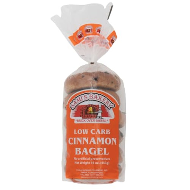 Low Carb Cinnamon Bagel 1