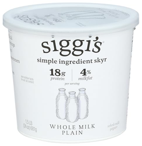 Skyr Plain 24oz, Whole Milk Yogurt 1