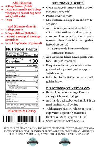 Gluten Free Biscuits & Gravy Mix 2