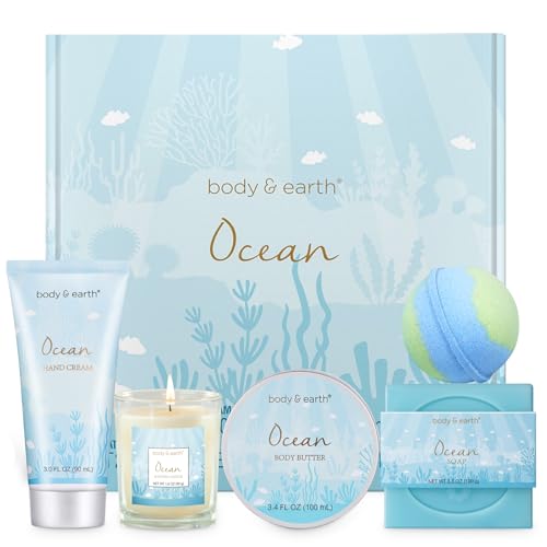 5 Pcs Ocean Scented Spa Gifts for Women 1