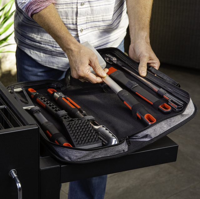 18-Piece Stainless-Steel Barbecue Set  4
