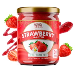 Keto Strawberry Jam Preserves