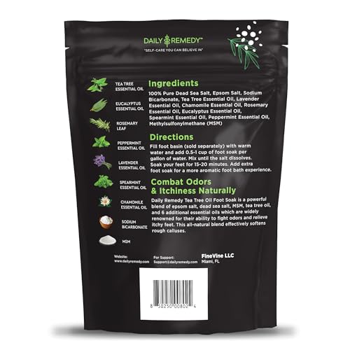 Tea Tree Oil Foot Soak 2