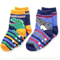 Fuzzy Non-Skid Slipper Socks