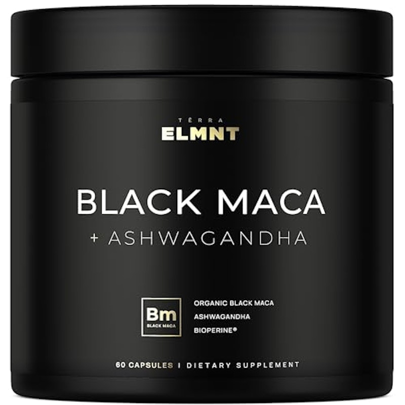 40,000 mg 40x Strength Organic Black Maca Root with Ashwagandha 1