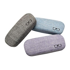3Pack Hard Shell Eyeglasses Case Protector
