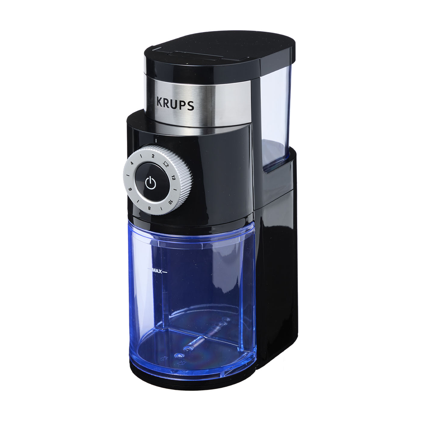Precise Stainless Steel Flat Burr Grinder 1